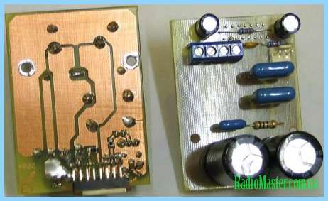 Амперметри і вольтметри з індикатора запису магнітофона