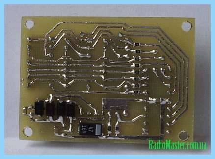 Часы на микроконтроллере PIC16F628A с общим катодом